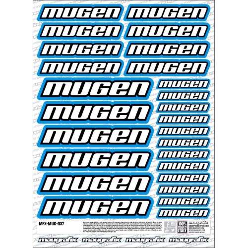 MFX-MUG-037 - autocollant Mugen