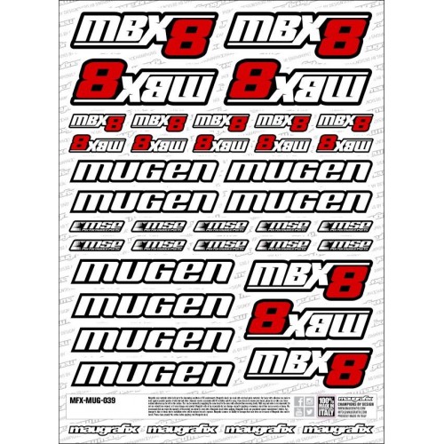 MFX-MUG-039 - autocollant Mugen