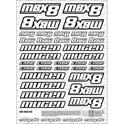 MFX-MUG-040 - autocollant Mugen
