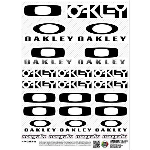 MFX-OAK-001 - autocollant Oakley
