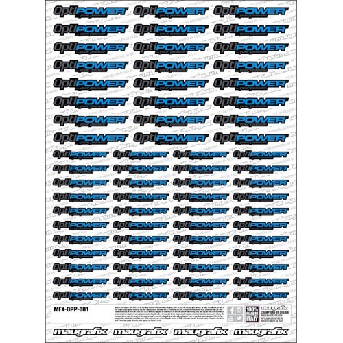 MFX-OPP-001 - autocollant Optipower