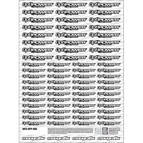 MFX-OPP-002 - adesivo Optipower