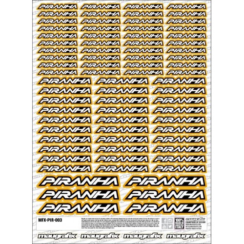 MFX-PIR-003 - sticker Piranha