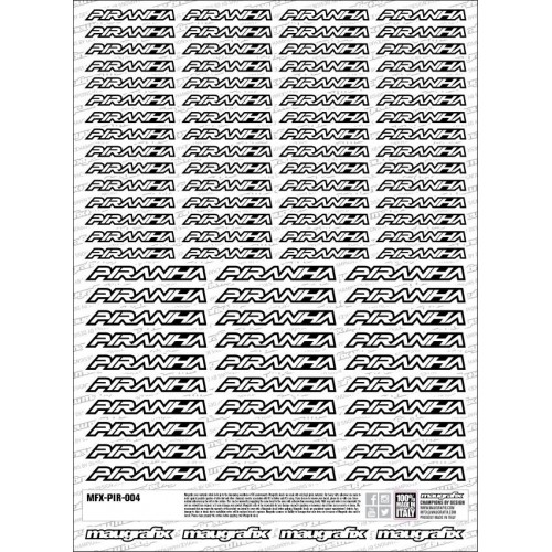 MFX-PIR-004 - sticker Piranha