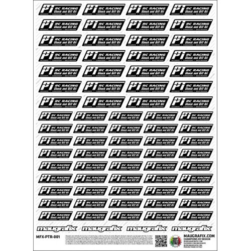 MFX-PTR-001 - autocollant PT Racing Oils