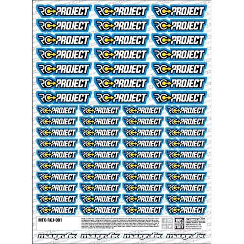 MFX-RCJ-001 - autocollant RC Project