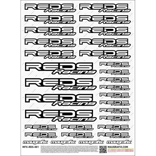 MFX-RDS-001 - sticker Reds Racing
