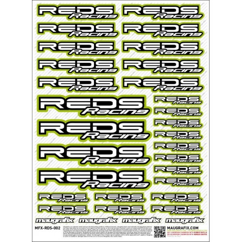 MFX-RDS-002 - sticker Reds Racing