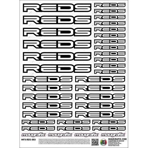 MFX-RDS-003 - autocollant Reds Racing