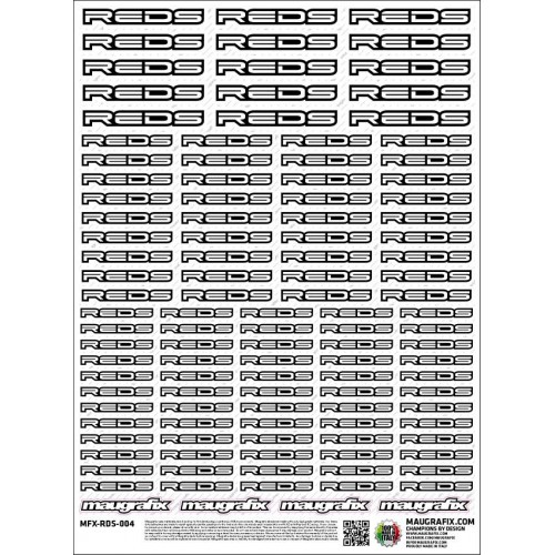 MFX-RDS-004 - autocollant Reds Racing