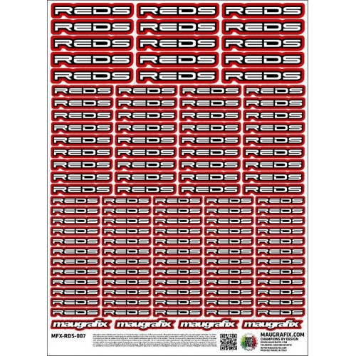 MFX-RDS-007 - autocollant Reds Racing