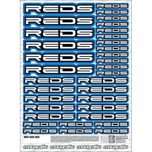 MFX-RDS-009 - sticker Reds Racing