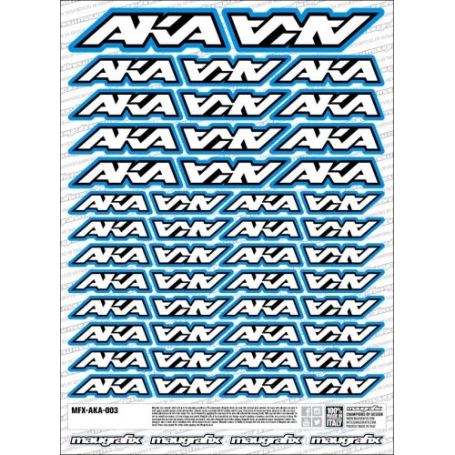 MFX-AKA-003 - sticker AKA Racing