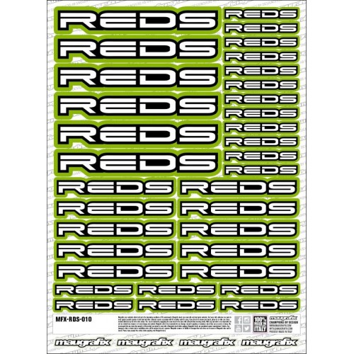 MFX-RDS-010 - autocollant Reds Racing