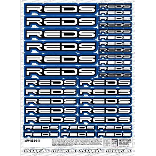 MFX-RDS-011 - sticker Reds Racing