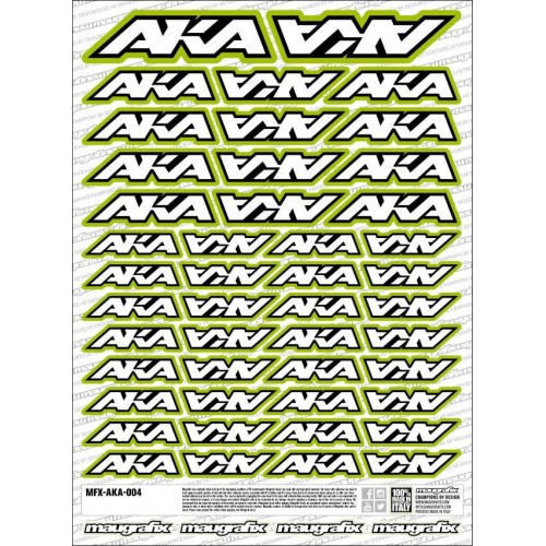 MFX-AKA-004 - sticker AKA Racing