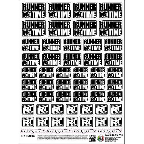 MFX-RUN-003 - adesivo Runner Time