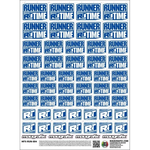 MFX-RUN-004 - sticker Runner Time