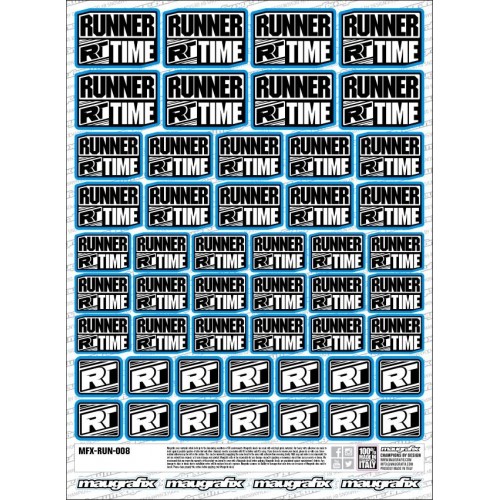 MFX-RUN-008 - sticker Runner Time