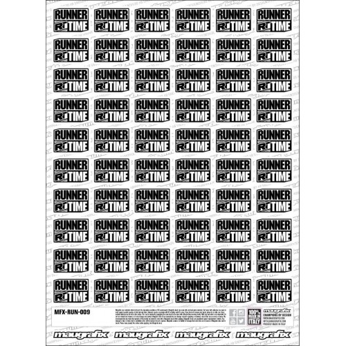 MFX-RUN-009 - sticker Runner Time