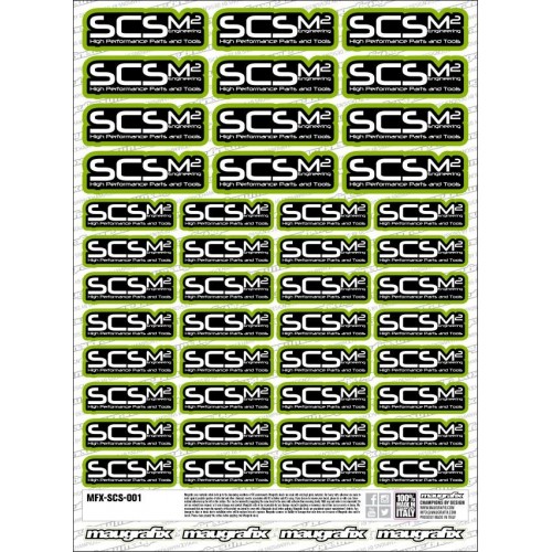 MFX-SCS-001 - sticker SCS M2 engineering