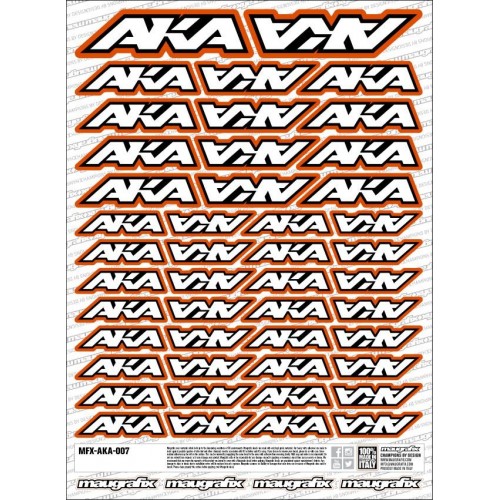 MFX-AKA-007 - sticker AKA Racing