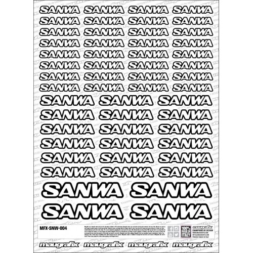 MFX-SNW-004 - sticker Sanwa