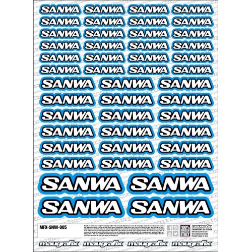 MFX-SNW-005 - autocollant Sanwa