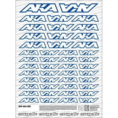 MFX-AKA-008 - sticker AKA Racing