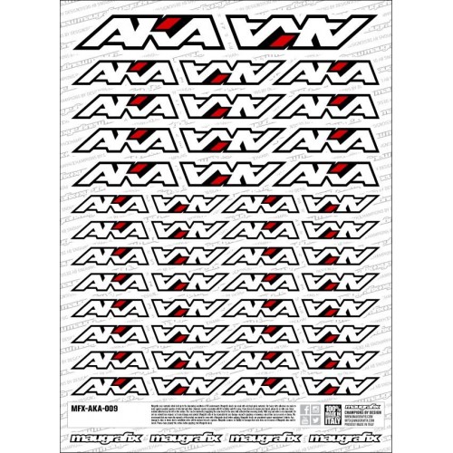 MFX-AKA-009 - sticker AKA Racing