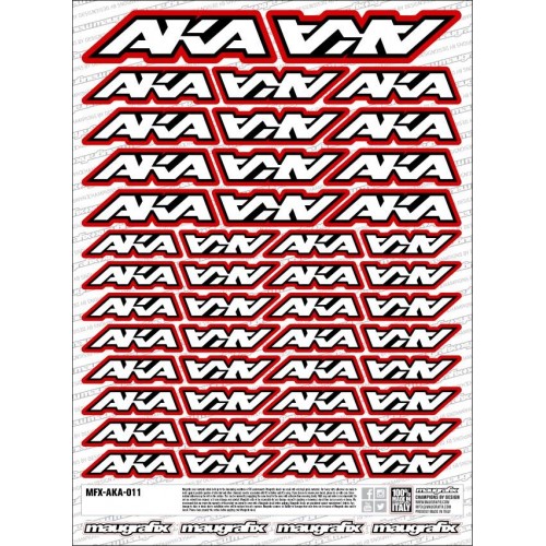 MFX-AKA-011 - sticker AKA Racing