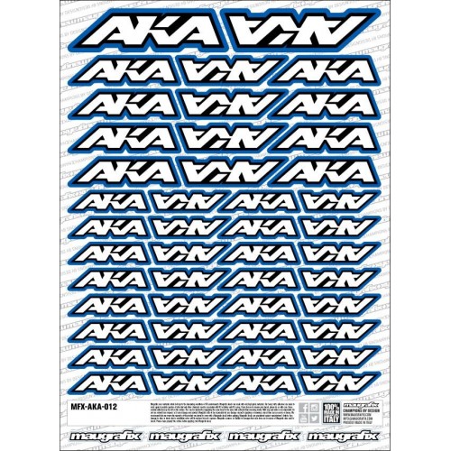 MFX-AKA-012 - sticker AKA Racing