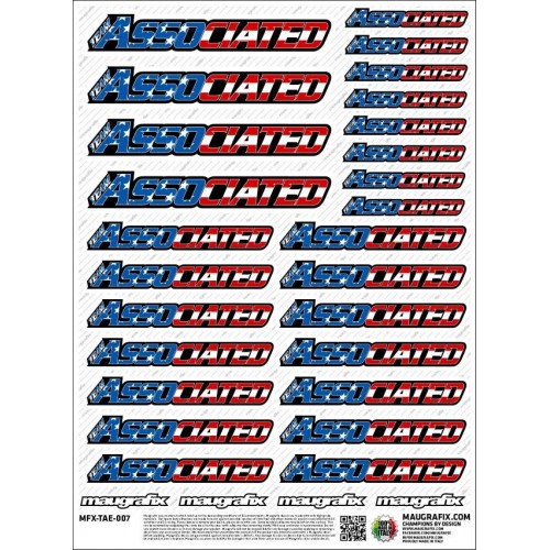 MFX-TAE-007 - sticker Team Associated