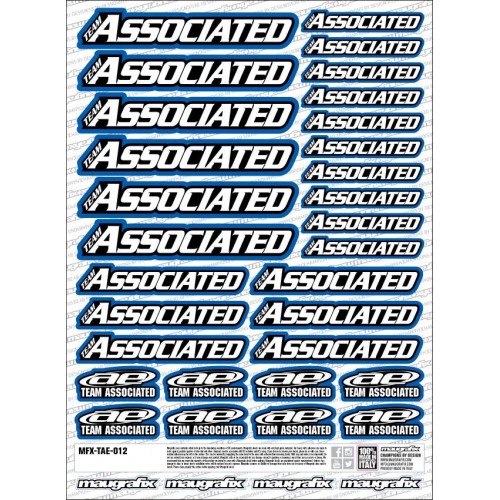 MFX-TAE-012 - autocollant Team Associated