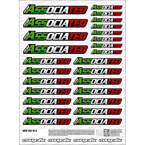 MFX-TAE-013 - sticker Team Associated