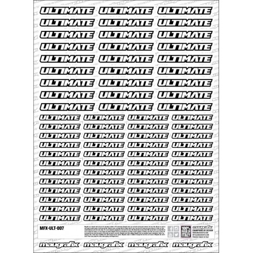 MFX-ULT-007 - sticker Ultimate Racing