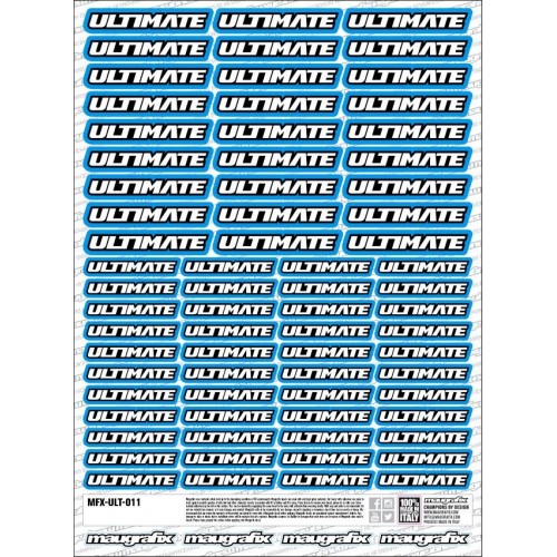 MFX-ULT-011 - sticker Ultimate Racing