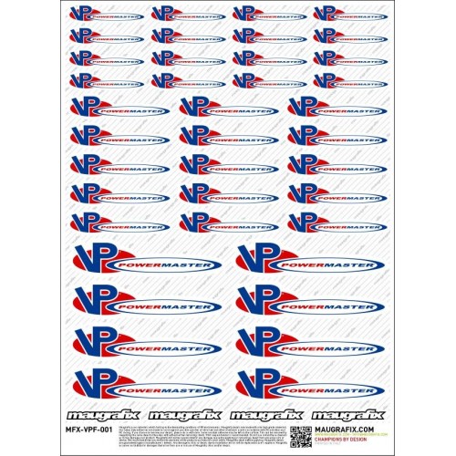 MFX-VPF-001 - sticker VP Powermaster