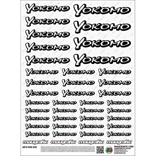 MFX-YOK-001 - sticker Yokomo