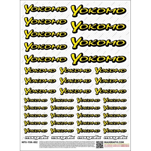 MFX-YOK-002 - sticker Yokomo