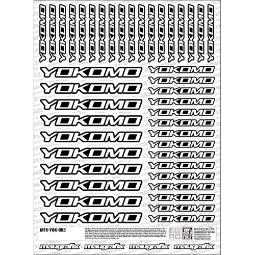 MFX-YOK-003 - sticker Yokomo