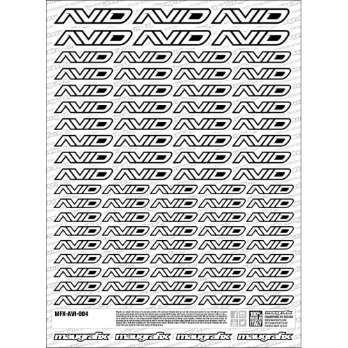 MFX-AVI-004 - sticker Avid bearings