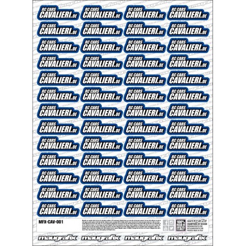 MFX-CAV-001 - sticker RcCars Cavalieri