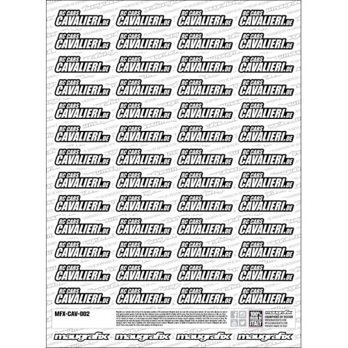 MFX-CAV-002 - sticker RcCars Cavalieri