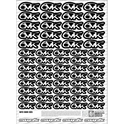 MFX-6MK-005 - adesivo 6mik racing