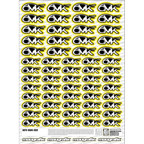MFX-6MK-006 - sticker 6mik racing