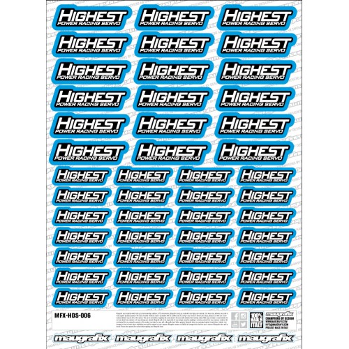 MFX-HDS-006 - autocollant Highest