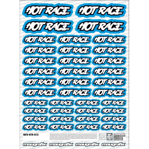 MFX-HTR-017 - sticker Hot Race