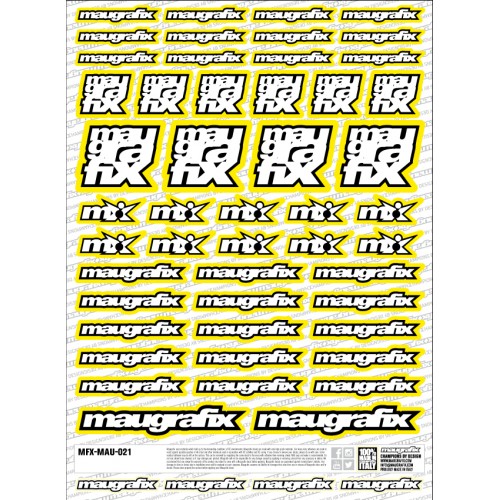 MFX-MAU-021 - sticker Maugrafix
