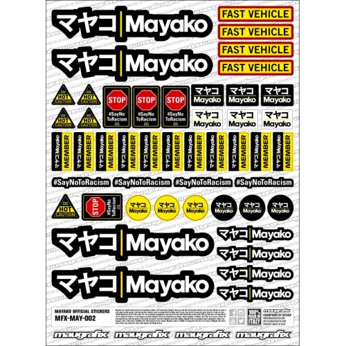 MFX-MAY-002 - sticker Mayako